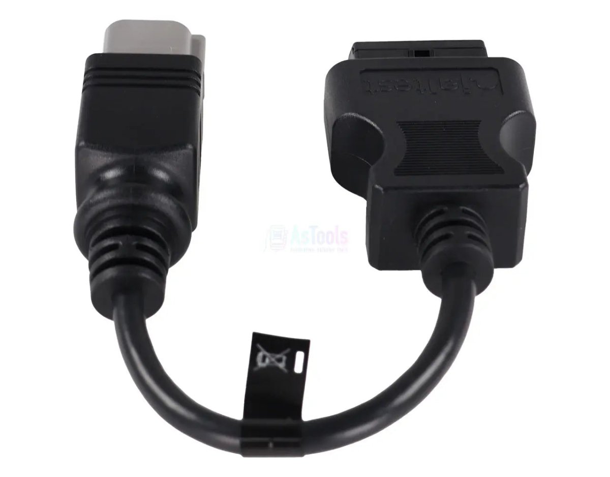 Jaltest Doosan DL03 6 Pins OBD - 16 Pins OBD2 Verloopkabel Verbrandingsmotor