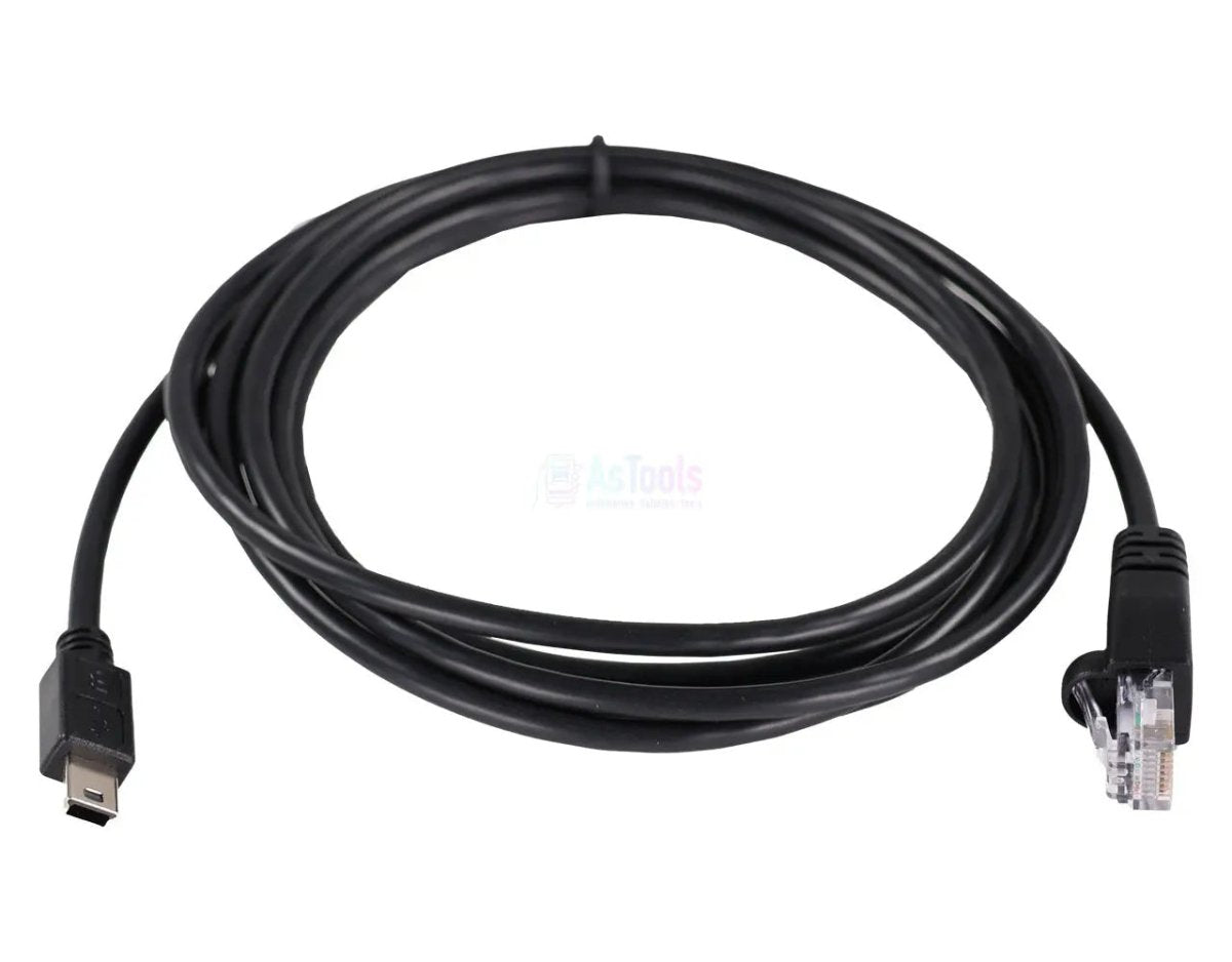Jaltest Fendt USB-Mini - RJ45 Netwerk Verloopkabel Landbouwvoertuig