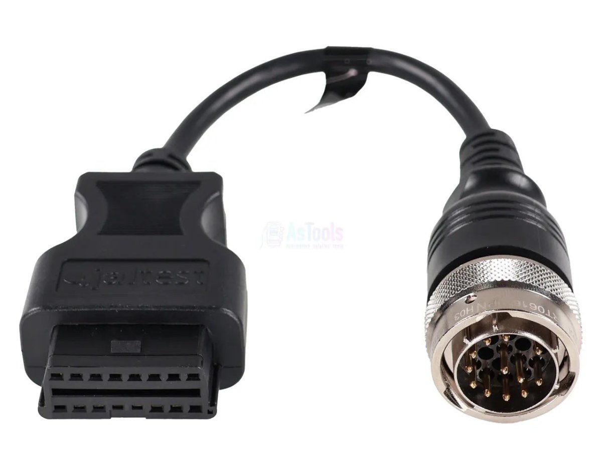 Jaltest FPT/Deutz 19 Pins OBD - 16 Pins OBD2 Verloopkabel Verbrandingsmotor