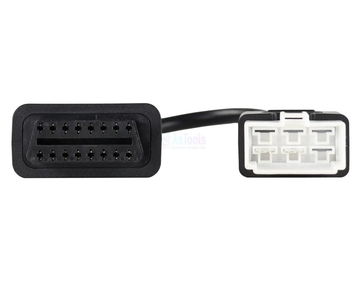 Jaltest Hitachi 6 Pins OBD - 16 Pins OBD2 Verloopkabel Terrein- en Bouwmachine