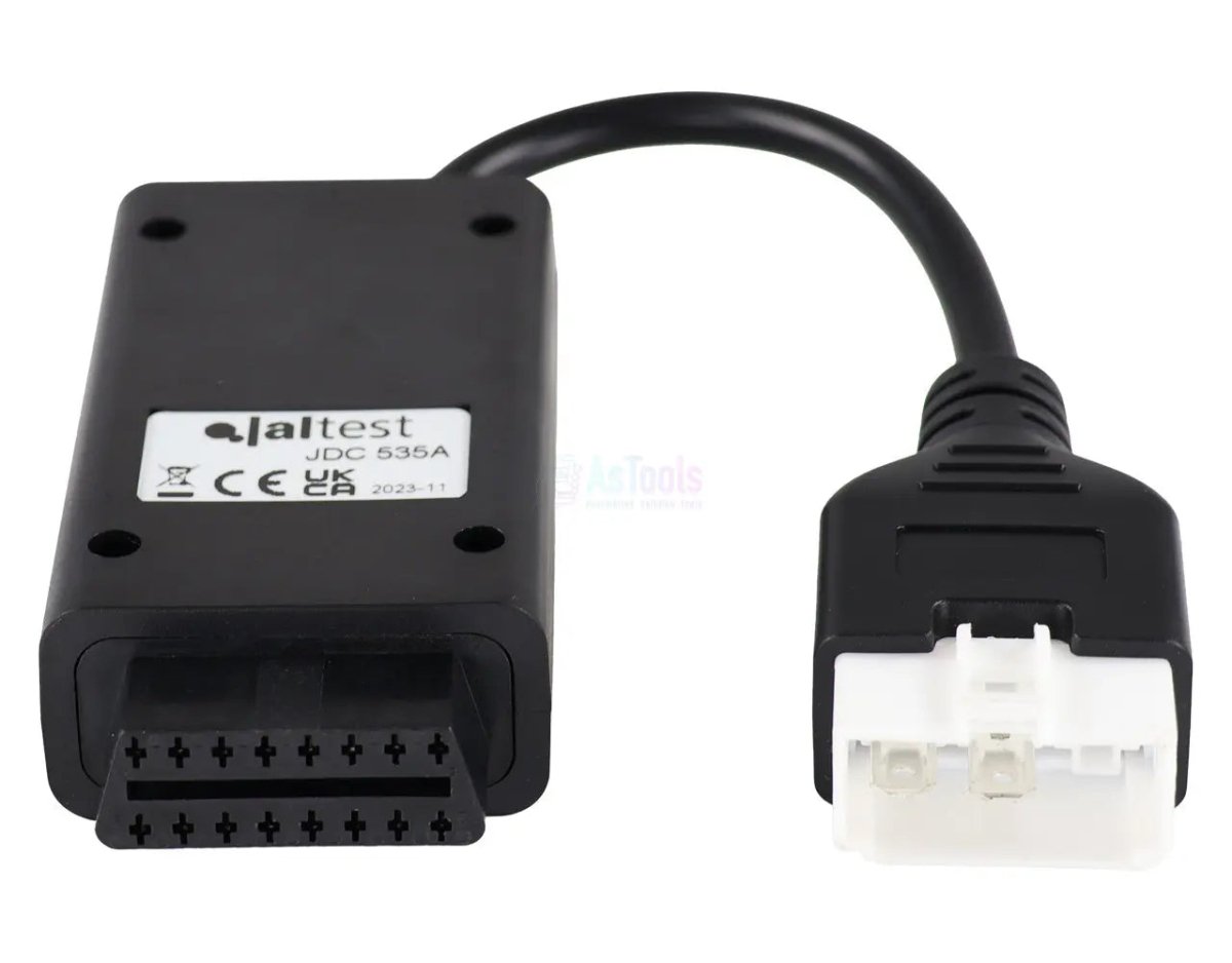 Jaltest Hitachi 6 Pins OBD - 16 Pins OBD2 Verloopkabel Terrein- en Bouwmachine