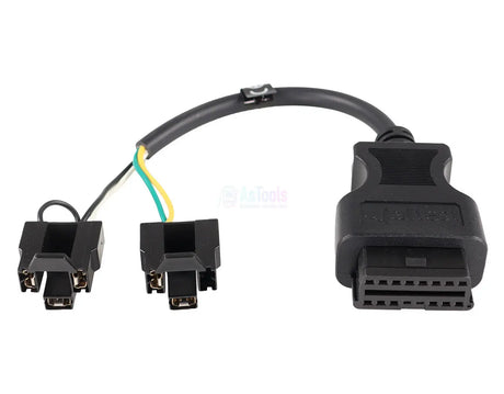 Jaltest Jaltest Haldex ABS Modular 3+3 Pins OBD - 16 Pins OBD2 Verloopkabel Trailer