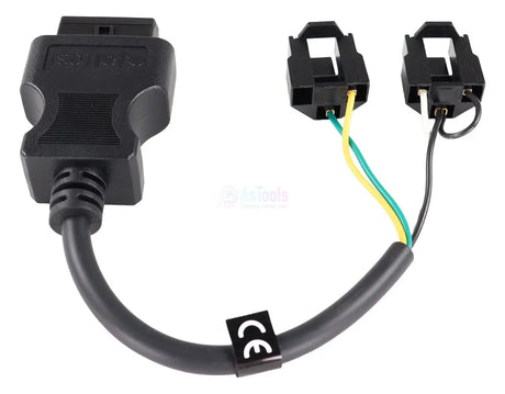 Jaltest Jaltest Haldex ABS Modular 3+3 Pins OBD - 16 Pins OBD2 Verloopkabel Trailer
