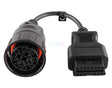 Jaltest Jaltest MAN 4 Pins OBD1 - 16 Pins OBD2 Verloopkabel Bedrijfs- en Werkvoertuig