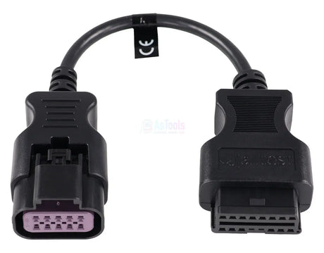 Jaltest Jaltest Mercury (SmartCraft G3) 10 Pins ECU - 16 Pins OBD2 Verloopkabel Motorboot
