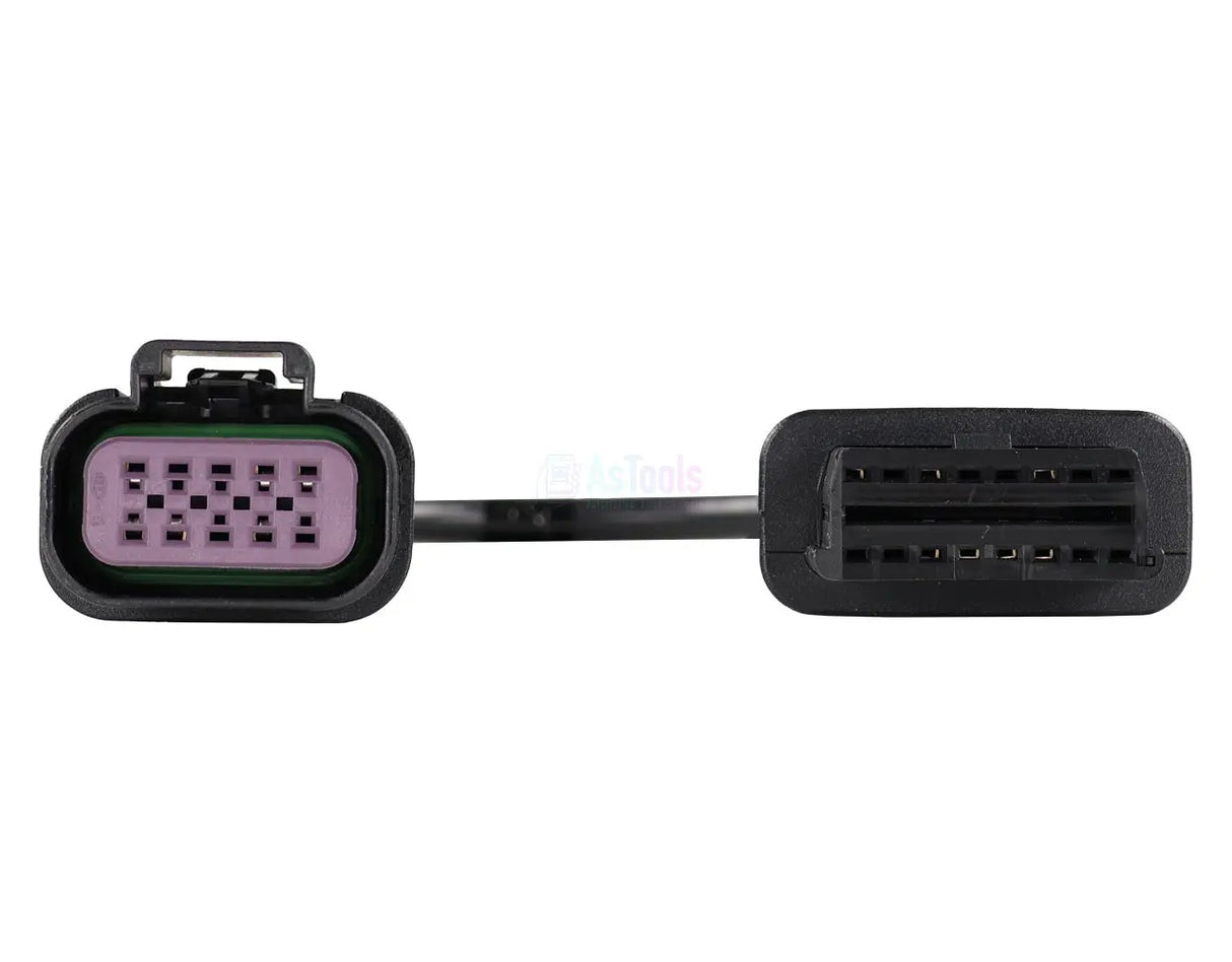 Jaltest Jaltest Mercury (SmartCraft G3) 10 Pins ECU - 16 Pins OBD2 Verloopkabel Motorboot