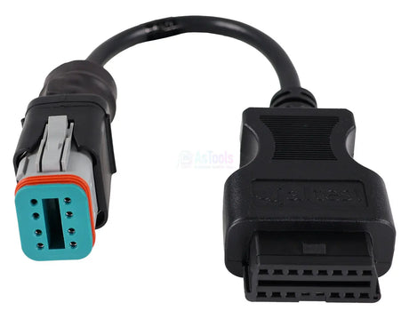 Jaltest Jaltest Volvo Penta 8 Pins OBD - 16 Pins OBD2 Verloopkabel Verbrandingsmotor