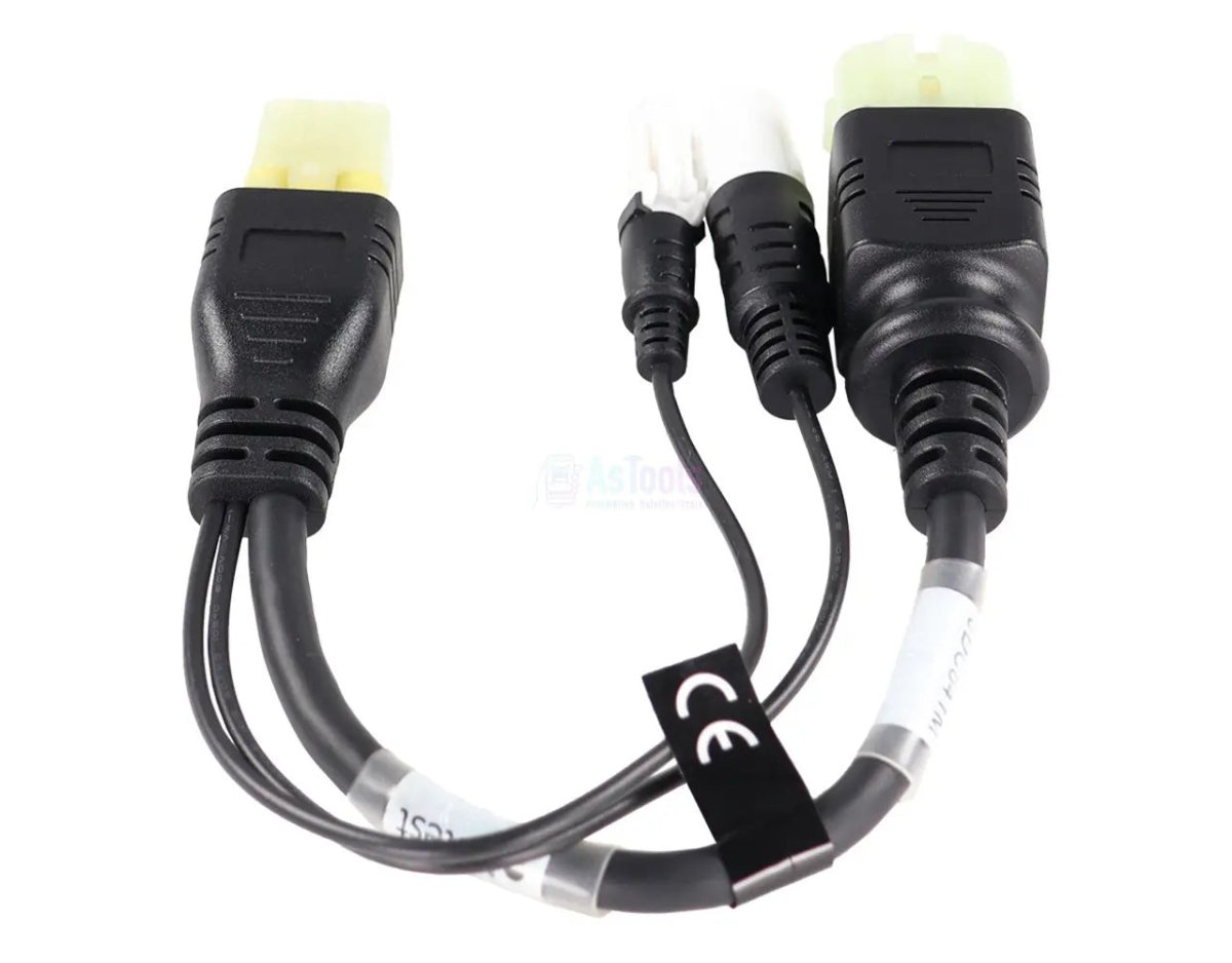 Jaltest Kawasaki 6+6 Pins OBD Voedingskabel Waterscooter