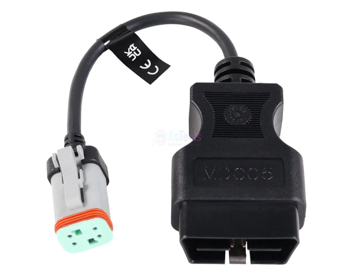 Jaltest Knorr-Bremse 4 Pins EBS - 16 Pins OBD2 Verloopkabel Bedrijfsvoertuig