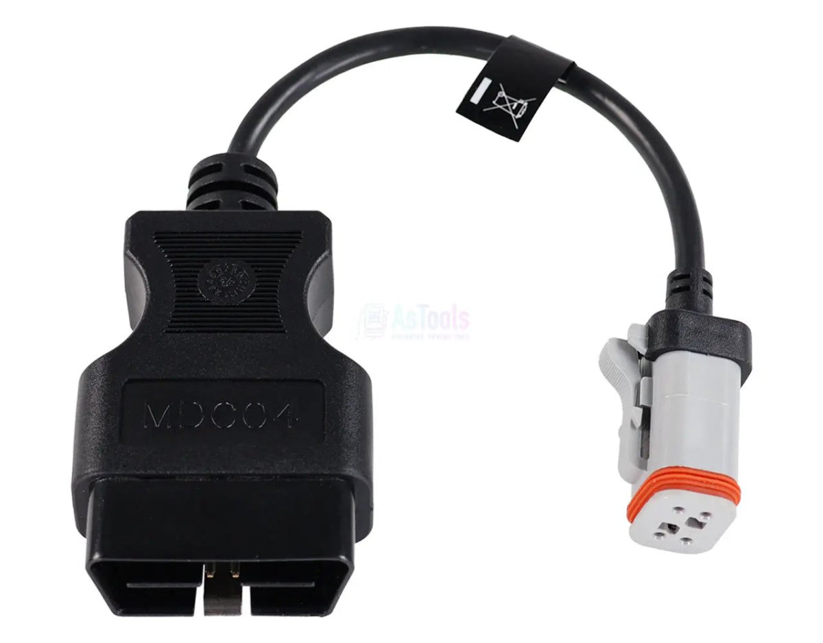 Jaltest Knorr-Bremse 4 Pins EBS - 16 Pins OBD2 Verloopkabel Bedrijfsvoertuig