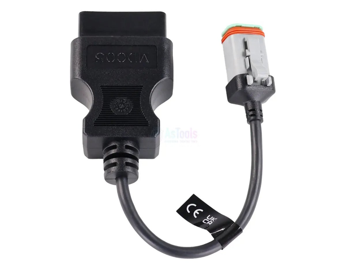 Jaltest Knorr-Bremse 4 Pins EBS - 16 Pins OBD2 Verloopkabel Bedrijfsvoertuig