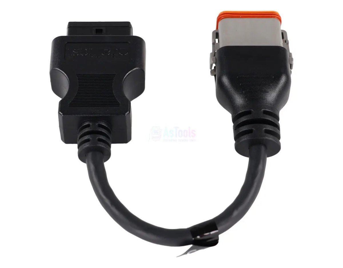 Jaltest Komatsu 12 Pins OBD - 16 Pins OBD2 Verloopkabel Terrein- en Bouwmachine