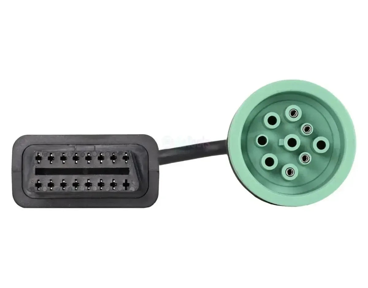 Jaltest Liebherr 9 Pins OBD - 16 Pins OBD2 Verloopkabel Verbrandingsmotor