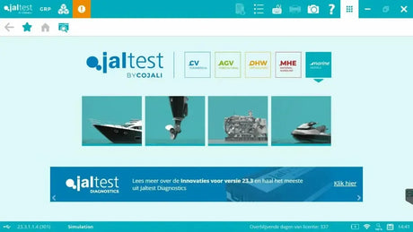 Jaltest Marine (Jetski) Uitleesapparaat