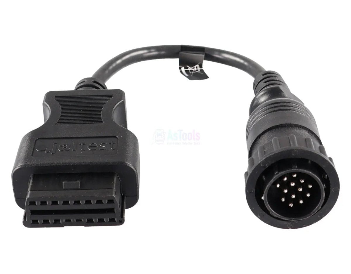 Jaltest Mercedes 14 Pins OBD1 - 16 Pins OBD2 Verloopkabel Bedrijfs- en Werkvoertuig