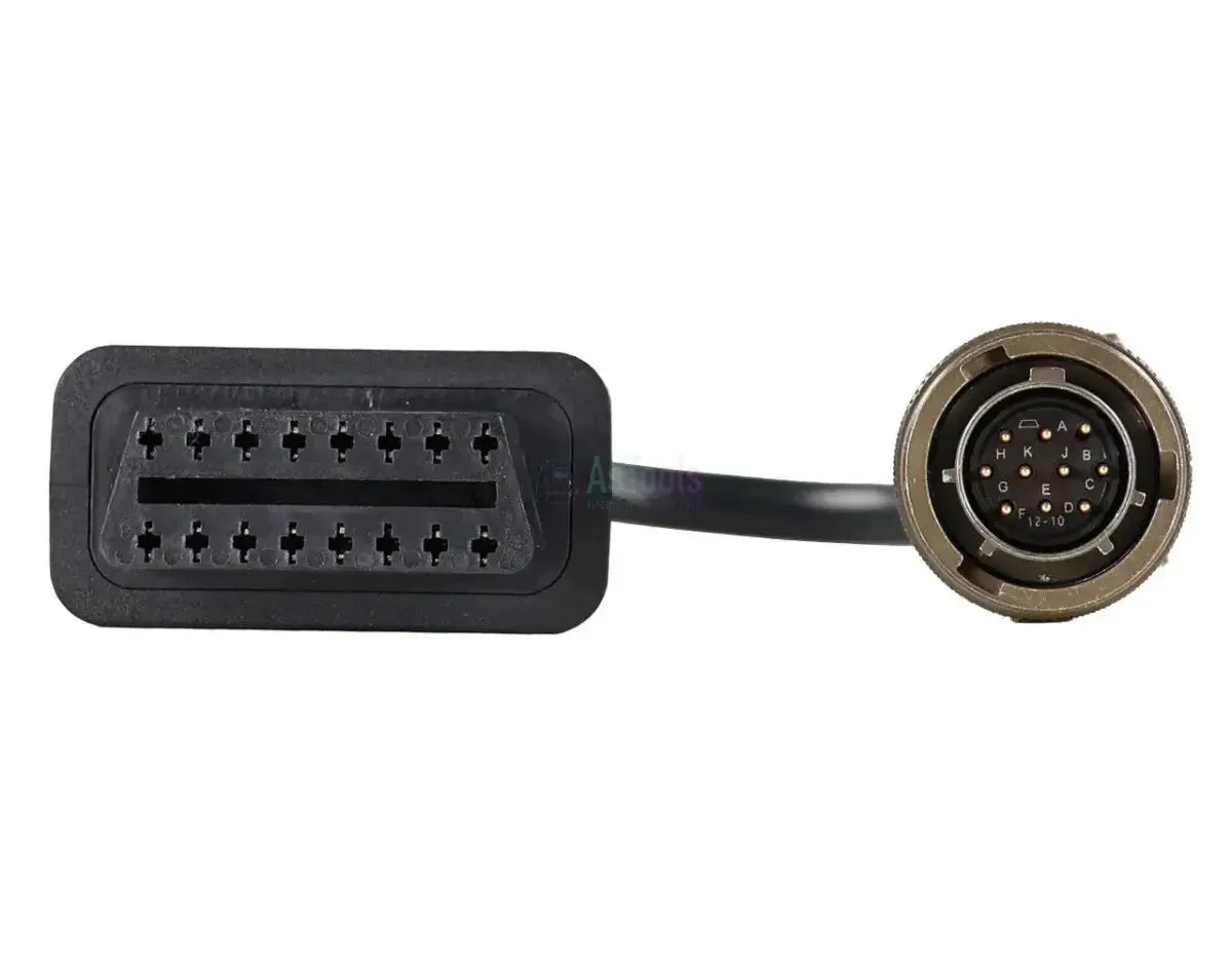 Jaltest MTU 10 Pins OBD - 16 Pins OBD2 Verloopkabel Verbrandingsmotor