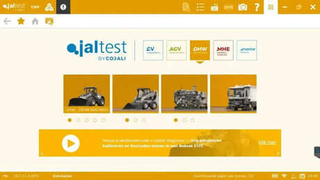 Jaltest Veegmachines Uitleesapparaat