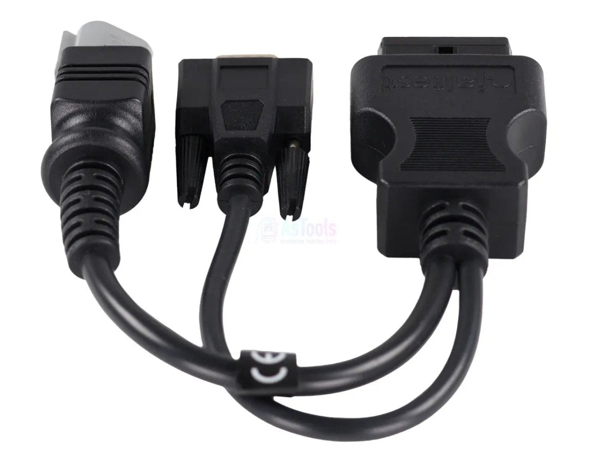 Jaltest SISU 3+9 Pins OBD - 16 Pins OBD2 Verloopkabel Verbrandingsmotor