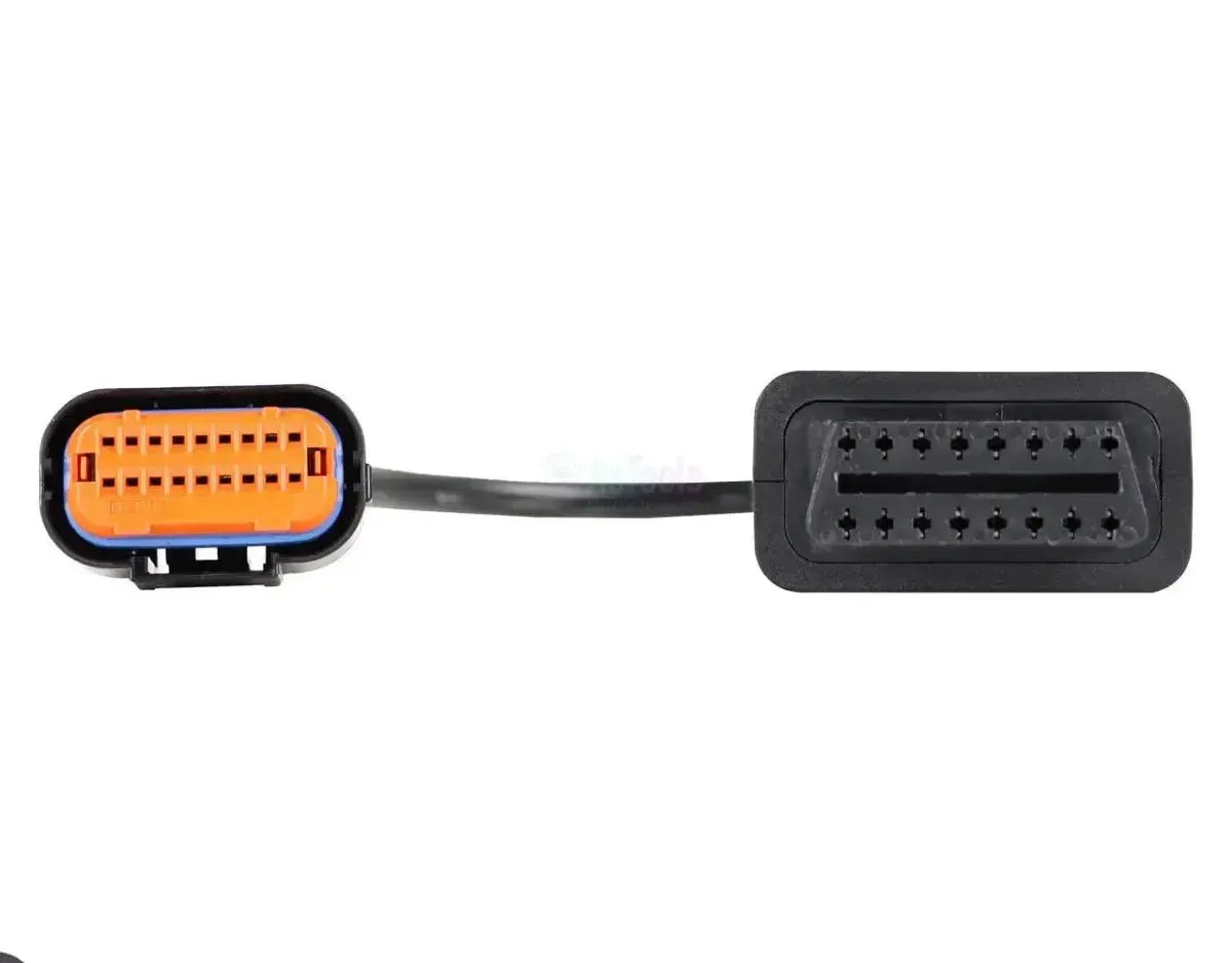 Jaltest Tohatsu (Kokusan Denki) 18 Pins ECU - 16 Pins OBD2 Verloopkabel Motorboot
