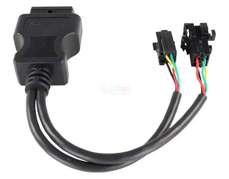 Jaltest (JDC304A) | Wabco ATC/MTS 4+4-pins OBD - 16-pins OBD2 Verloopkabel | Autobus