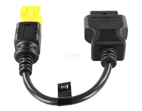 Jaltest (JDC309A) | ZF Ecolife MCP 9-pins OBD - 16-pins OBD2 Verloopkabel | Autobus