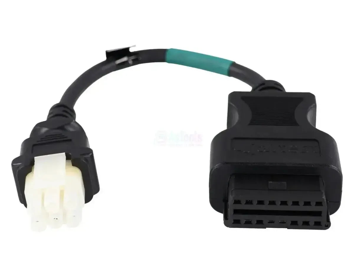 Jaltest (JDC546A) | ZF Ergopower 6-pins OBD - 16-pins OBD2 Verloopkabel | Werkvoertuig