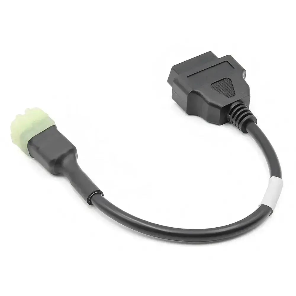 Kawasaki 6-pins naar 16-pins OBD2 Verloopkabel – Motorfiets