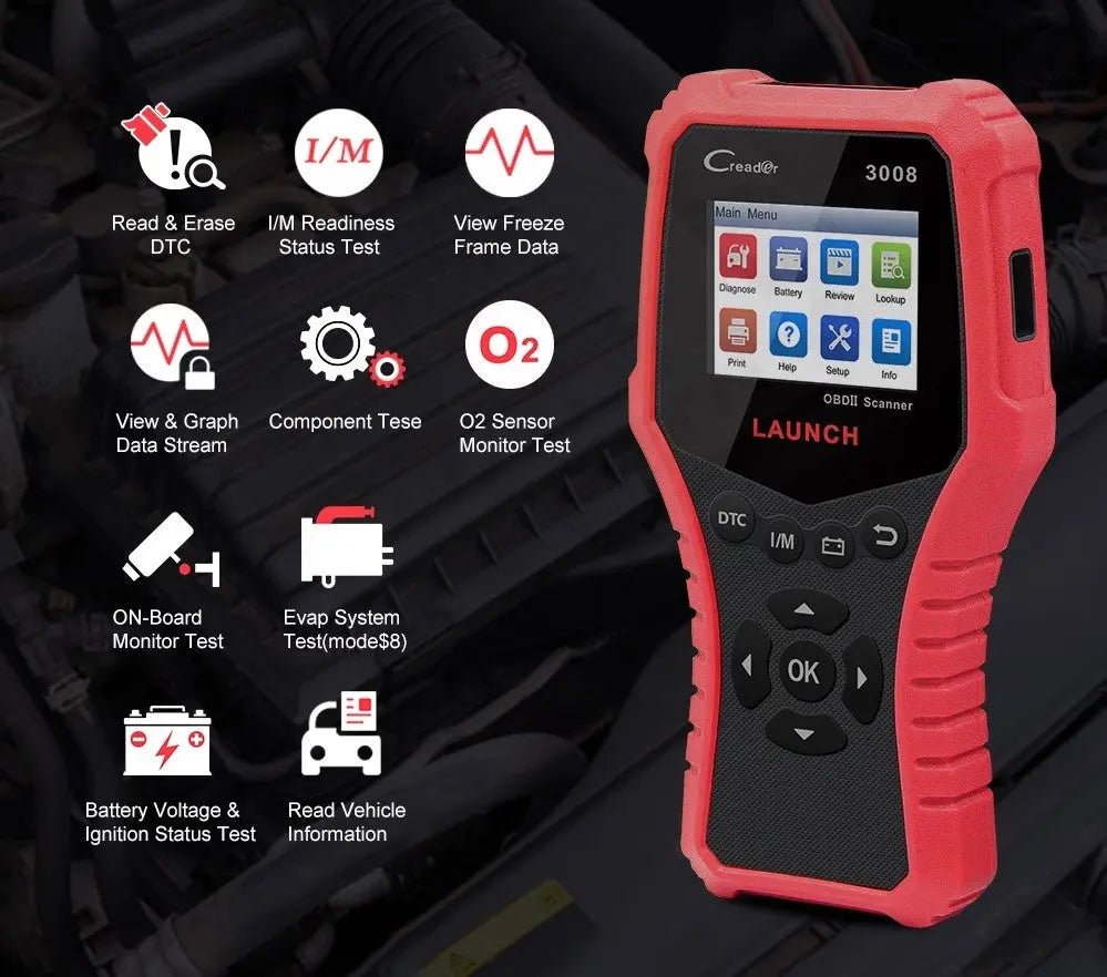 Launch Creader CR3008 Auto Foutcodelezer