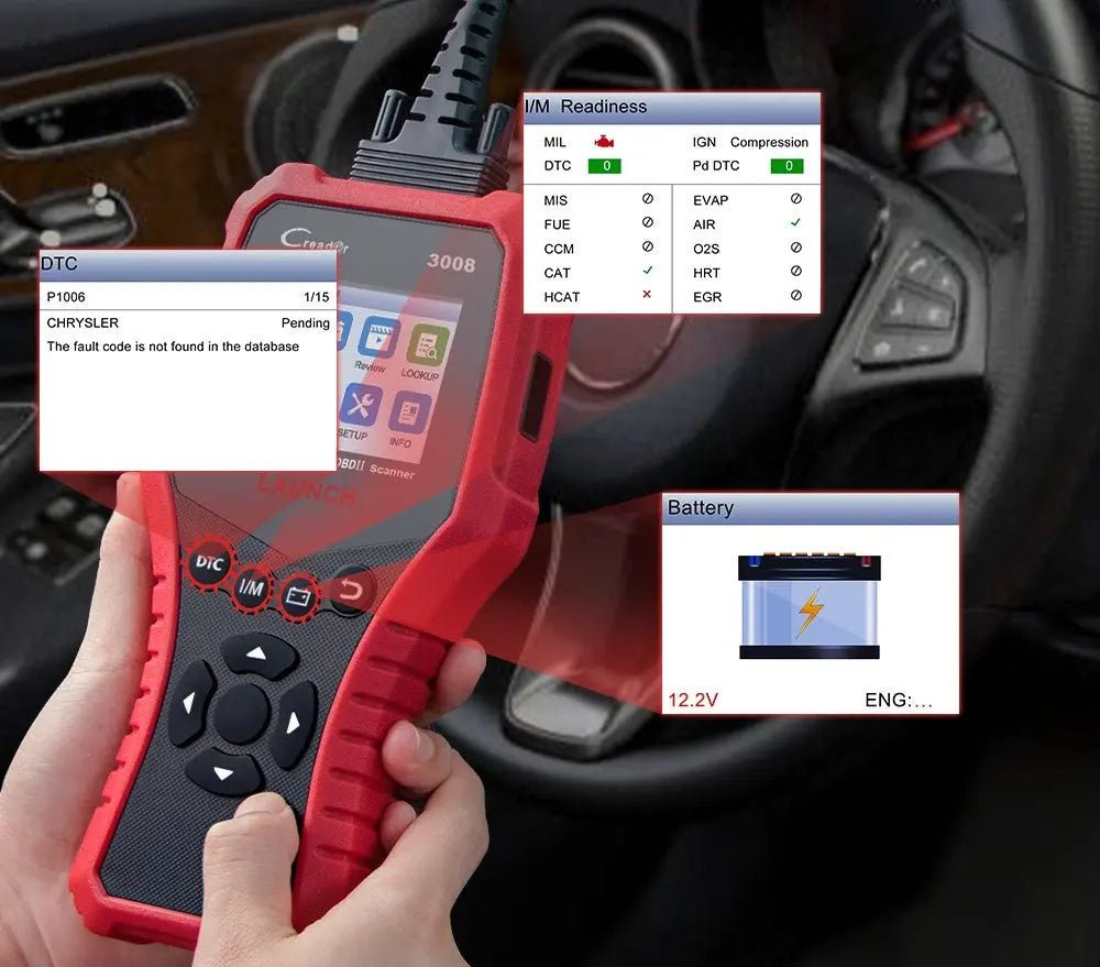 Launch Creader CR3008 Auto Foutcodelezer