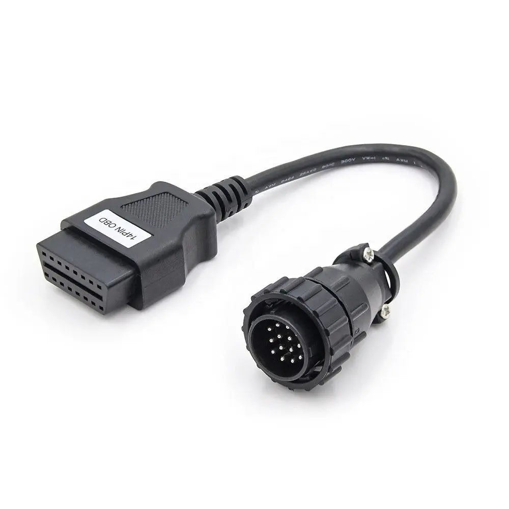 Mercedes (Sprinter) 14 Pins OBD1 - 16 Pins OBD2 Verloopkabel Bestelauto