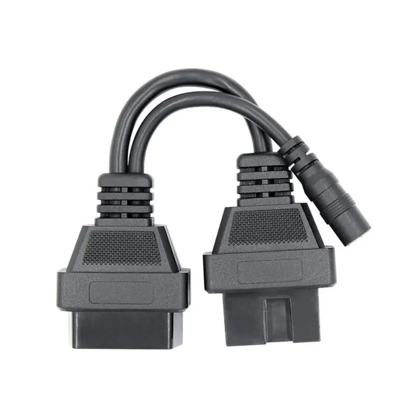 Mitsubishi/Hyundai 12 Pins OBD1 - 16 Pins OBD2 Verloopkabel Personenauto