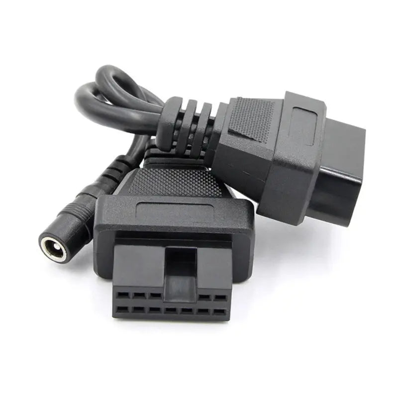 Mitsubishi/Hyundai 12 Pins OBD1 - 16 Pins OBD2 Verloopkabel Personenauto