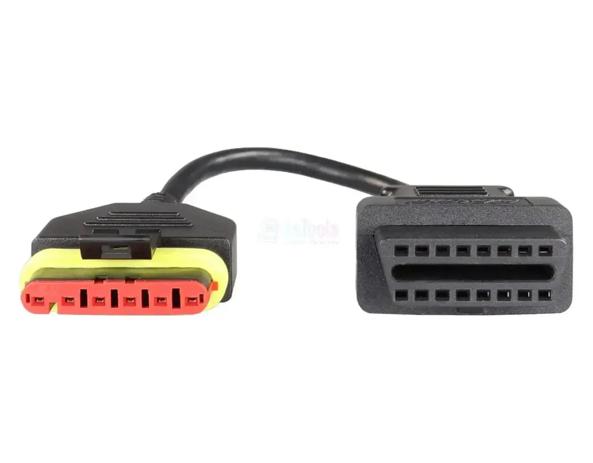 OBDSTAR Benelli 6 Pins OBD - 16 Pins OBD2 Verloopkabel Motorfiets
