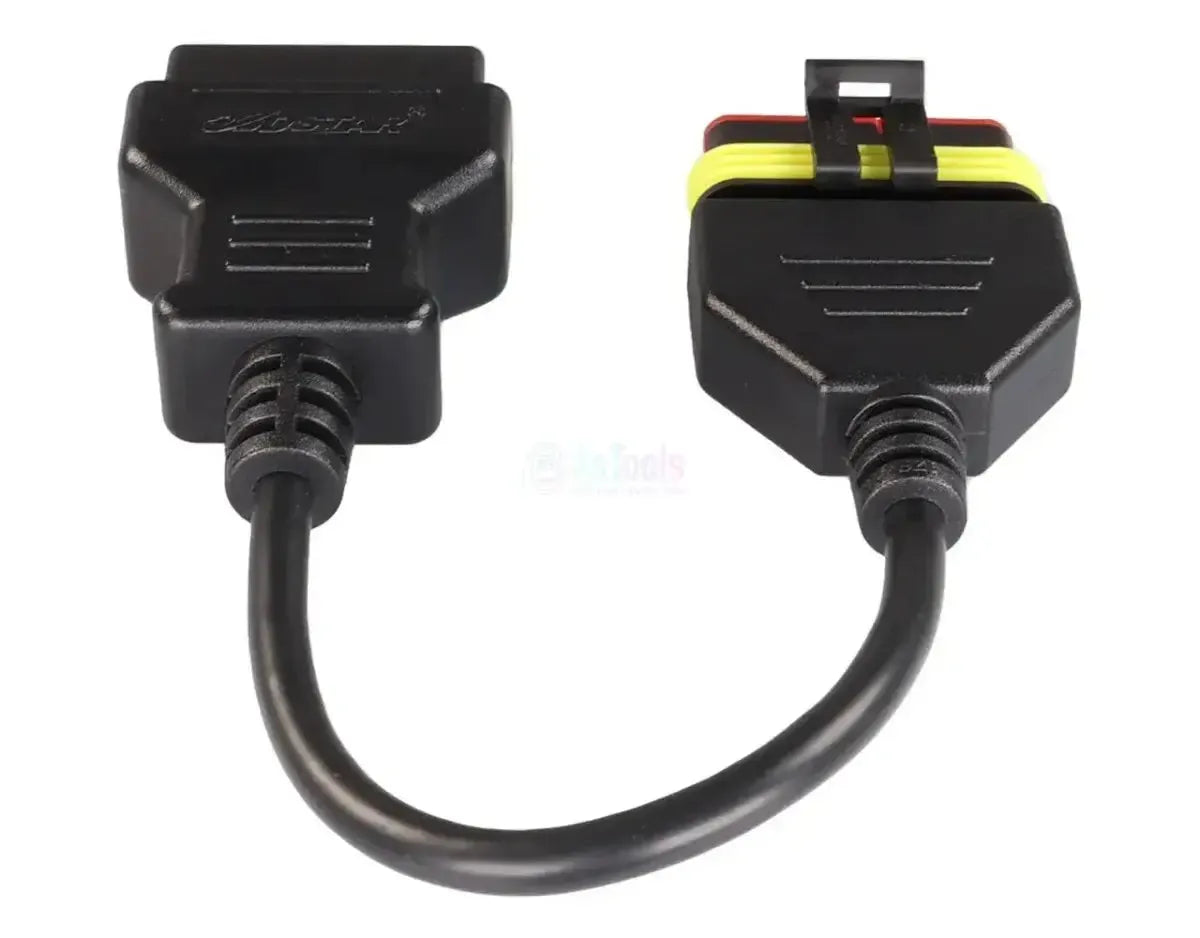 OBDSTAR Benelli 6 Pins OBD - 16 Pins OBD2 Verloopkabel Motorfiets