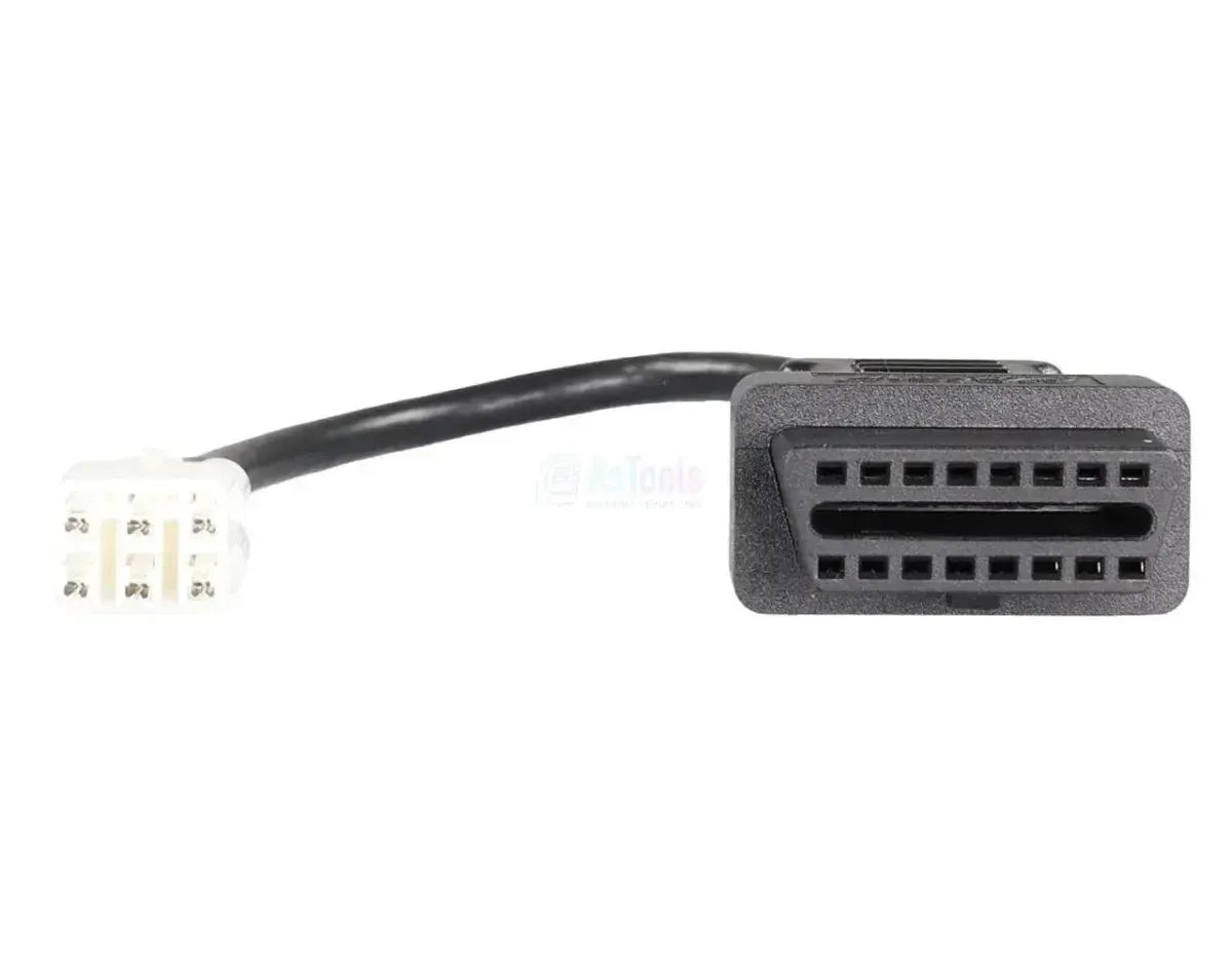 OBDSTAR Beta 6 Pins OBD - 16 Pins OBD2 Verloopkabel Motorfiets