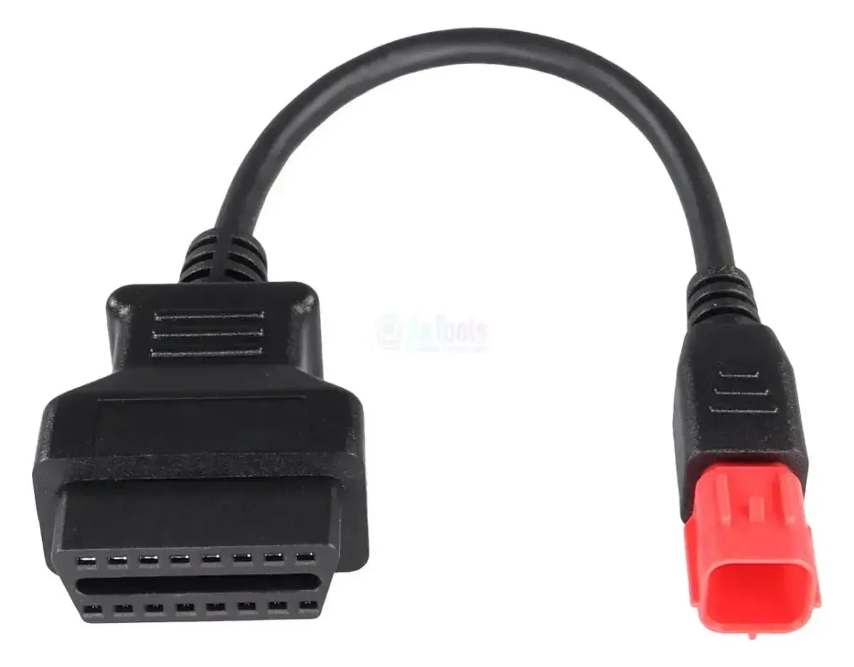 OBDSTAR Euro V 6 Pins OBD - 16 Pins OBD2 Verloopkabel Motorfiets