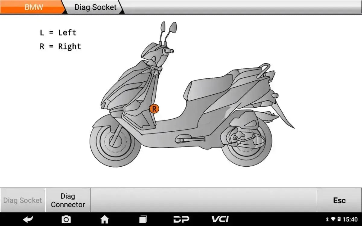 OBDSTAR IScan BMW Motorfiets Uitleesapparaat