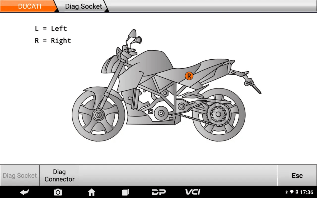 OBDSTAR IScan Ducati Motorfiets Uitleesapparaat