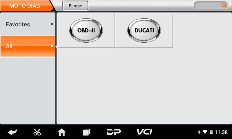 OBDSTAR IScan Ducati Motorfiets Uitleesapparaat