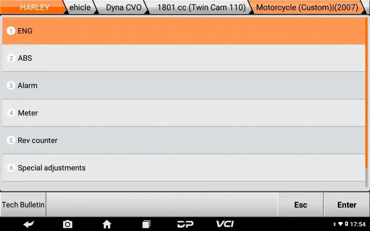 OBDSTAR IScan Harley Davidson Motorfiets Uitleesapparaat