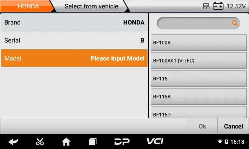 OBDSTAR IScan Honda (Marine) Uitleesapparaat