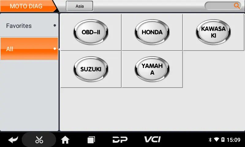 OBDSTAR IScan Japan Snorfiets/Motorfiets Uitleesapparaat