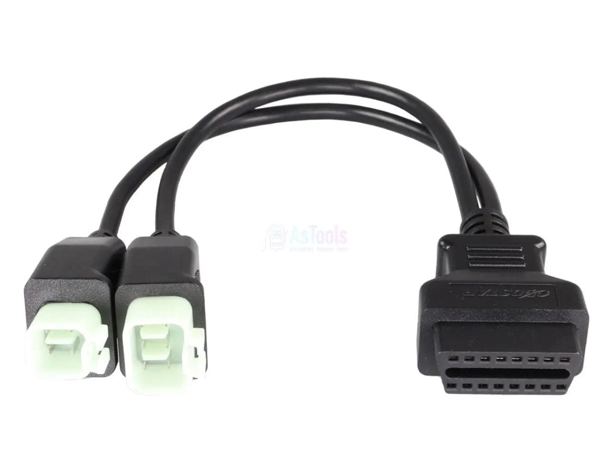 OBDSTAR Kawasaki 4+6 Pins OBD - 16 Pins OBD2 Verloopkabel Motorfiets