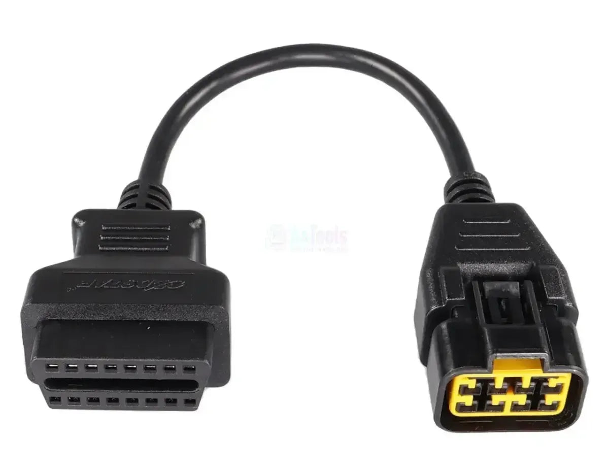 OBDSTAR Kawasaki 8 Pins OBD - 16 Pins OBD2 Verloopkabel Motorfiets