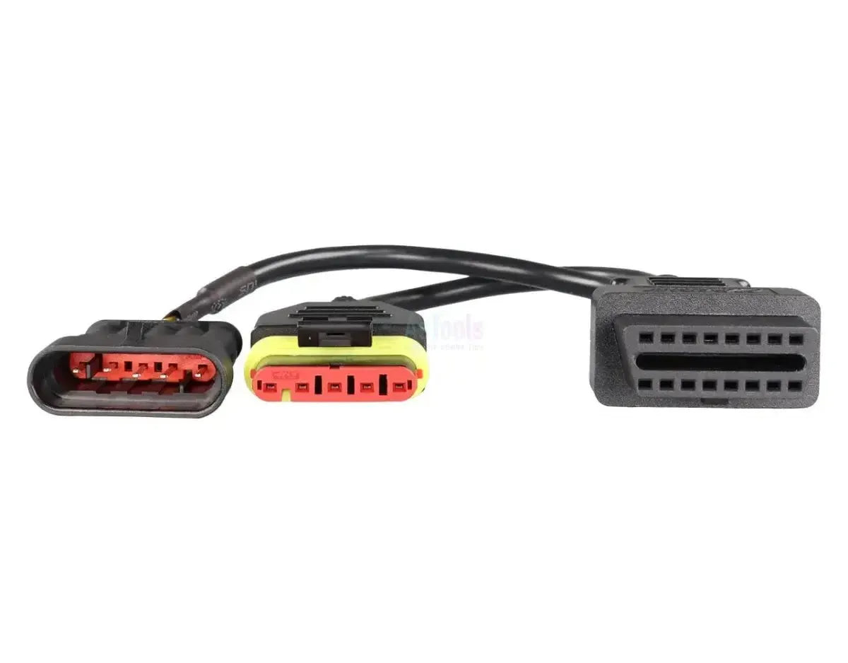 OBDSTAR Vespa 5+5 Pins OBD - 16 Pins OBD2 Verloopkabel Motorfiets