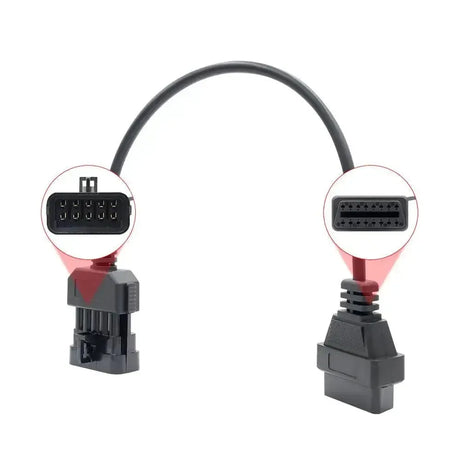Opel 10-pins OBD1 naar 16-pins OBD2 Verloopkabel | Personenauto