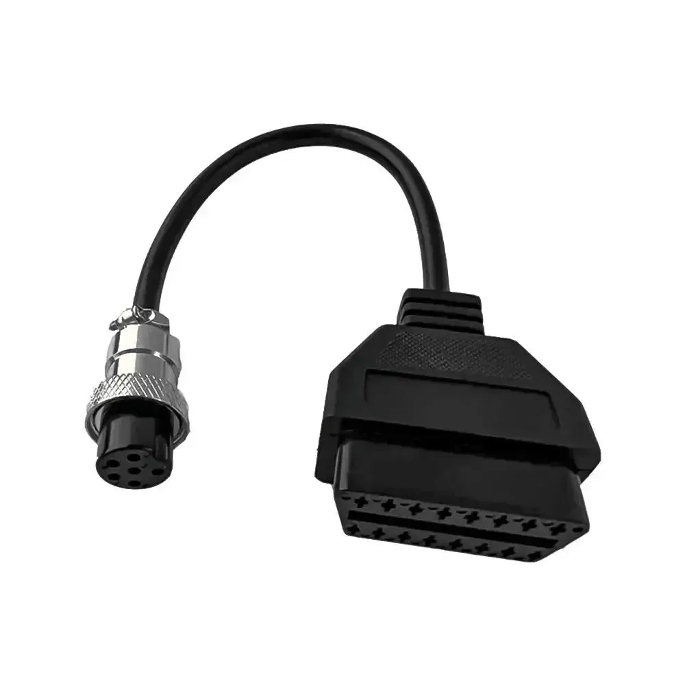 PGO 6-pins OBD – 16-pins OBD2 Verloopkabel Motorfiets