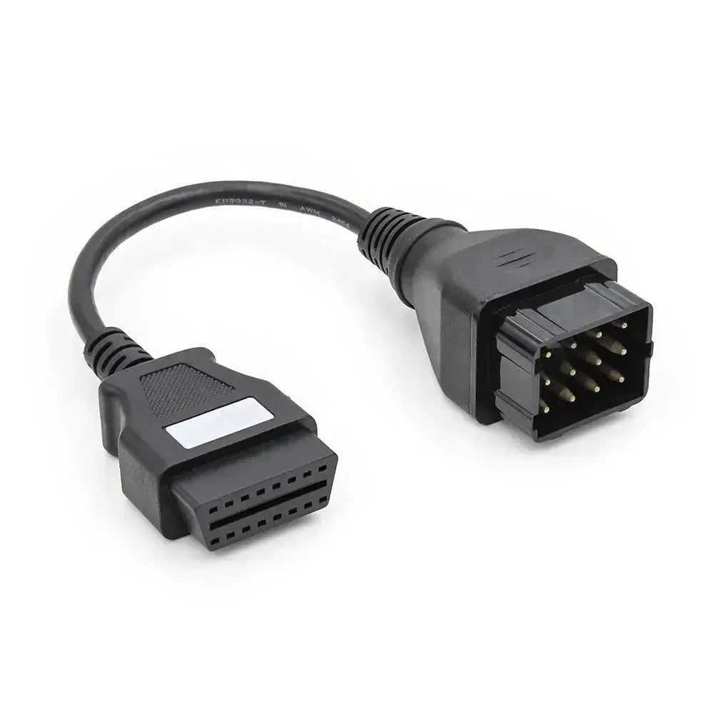 Renault 12 Pins OBD1 - 16 Pins OBD2 Verloopkabel Vrachtwagen