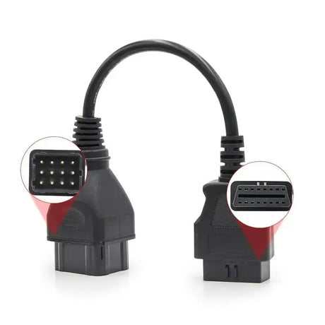 Renault 12-pins OBD1 naar 16-pins OBD2 Verloopkabel – Vrachtwagen