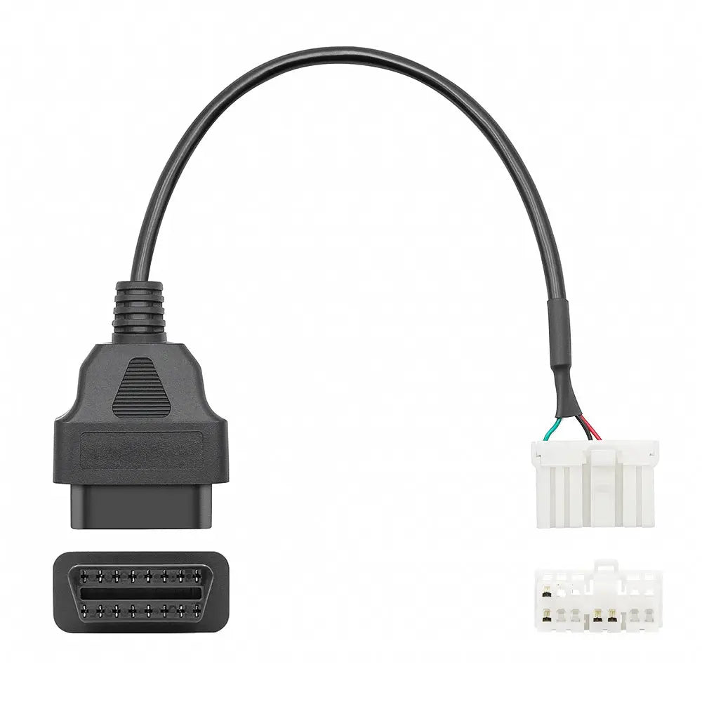 Tesla 12 Pins OBD - 16 Pins OBD2 Verloopkabel Personenauto